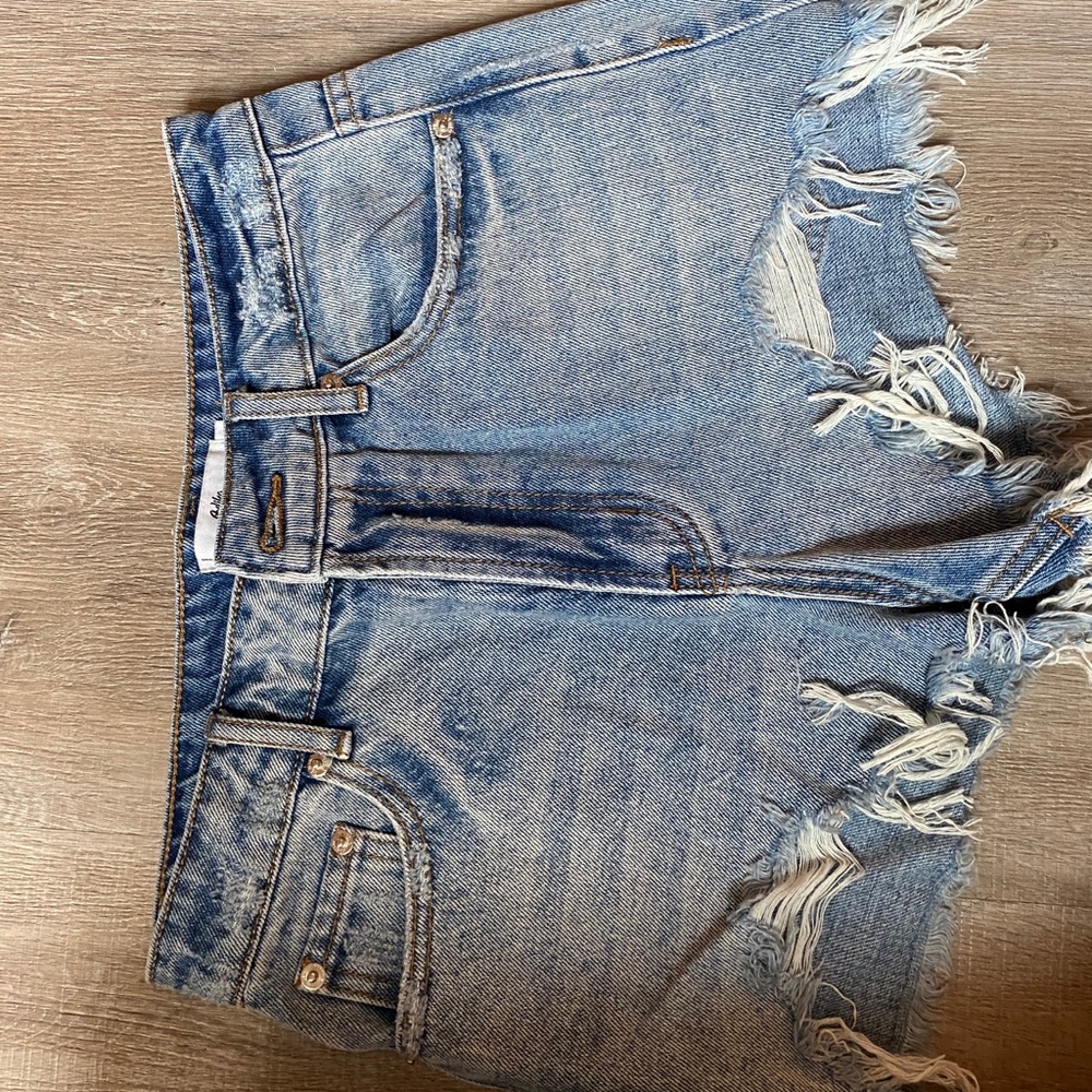 adika NEVER WORN small denim  shorts